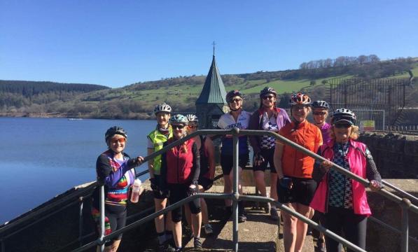 Pompey Pedal Pushers on tour to Wales