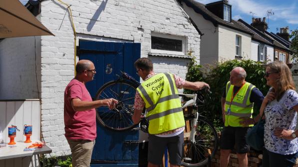 Windsor Cycle Hub Bike Kitchen Safety Check