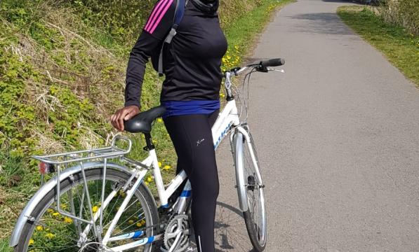 Carol Hutchinson has become a Ride Leader after learning to ride in her 50s