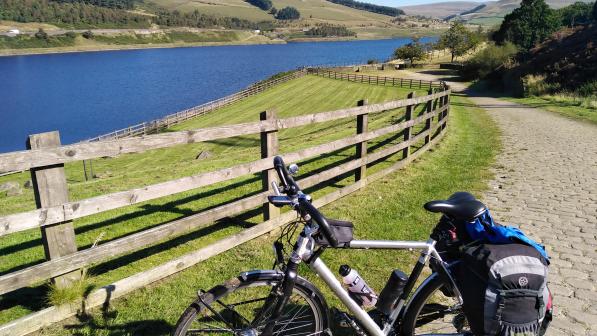 Woodhead Reservoir in north Derbyshire