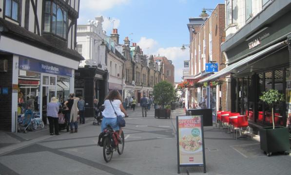 A street in Horsham