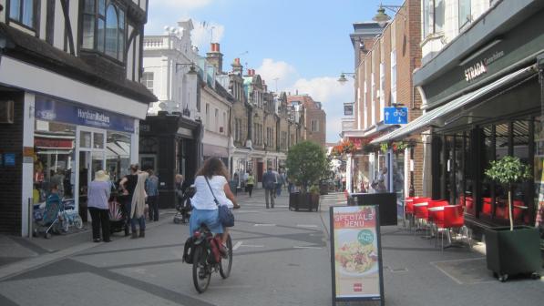 A street in Horsham