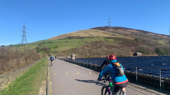 Rider test the newly launched Tame Valley Loop