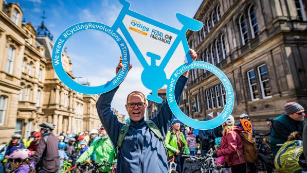 Jim Densham at Pedal on Parliament
