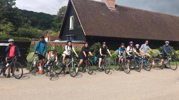 Chilterns Challenge charity cycle event. Ride for Peace!