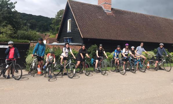 Chilterns Challenge charity cycle event. Ride for Peace!