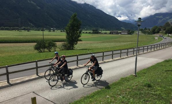 Cycling Alpe Adria trail