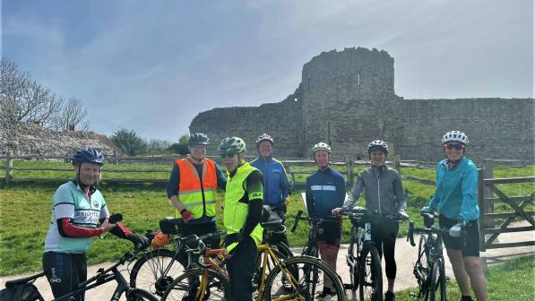 Riders near Pevensey