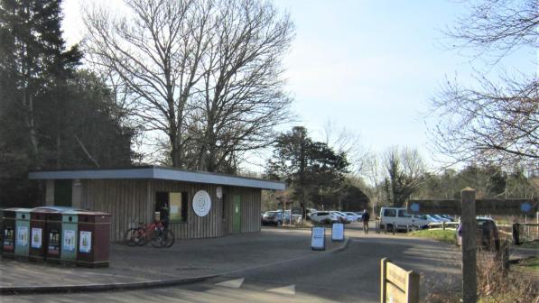 Circa kiosk in Stanmer Park