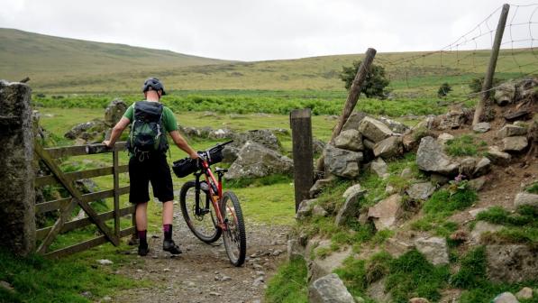 Bikeacking with a mountain bike on Dartmoor