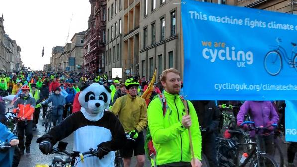 COP march in Glasgow