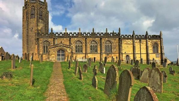 A picture of a church