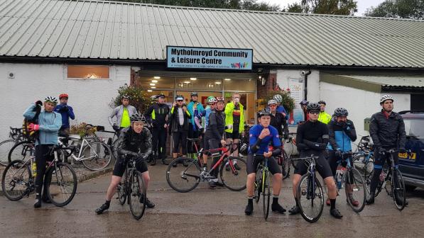 The start of our Autumn Audax ride - Season of Mists