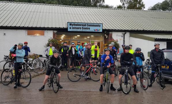 The start of our Autumn Audax ride - Season of Mists