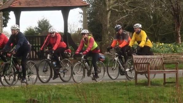 A Wednesday Wheelers Group Ride