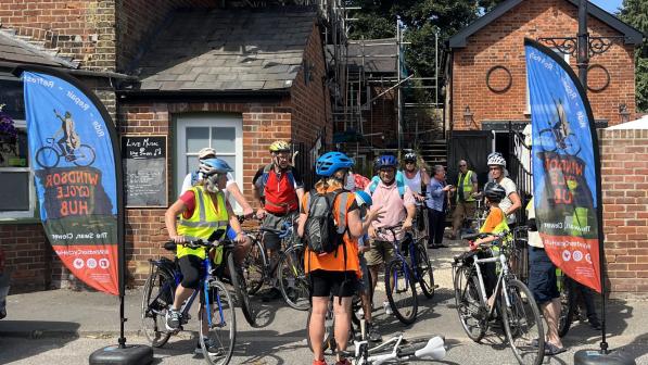 Windsor Cycle Hub at their Swan HQ