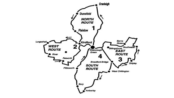 2-Weald Route maps and instructions