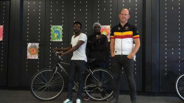 Hundreds of free bikes given away to asylum seekers as part of The
