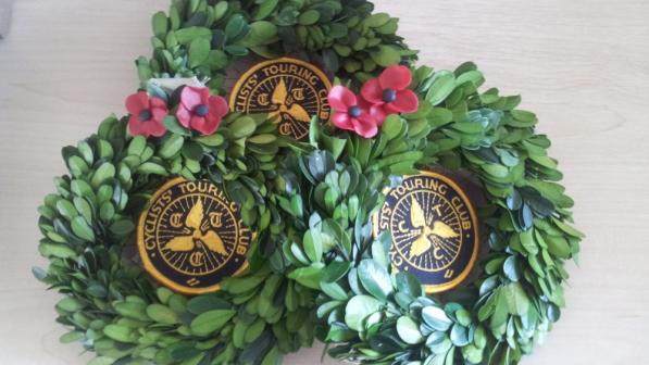 Wreath with CTC badges