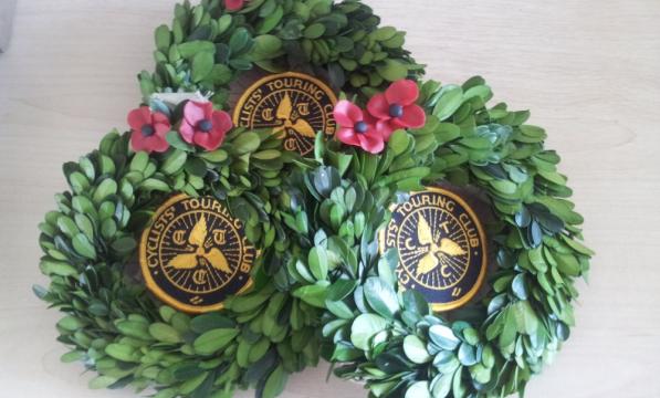 Wreath with CTC badges