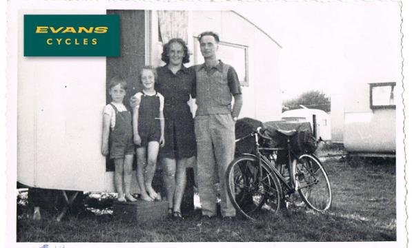 CTC member Douglas Guy (1917-2012) and his family in Burnham-On-Sea