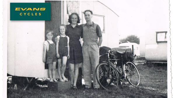 CTC member Douglas Guy (1917-2012) and his family in Burnham-On-Sea