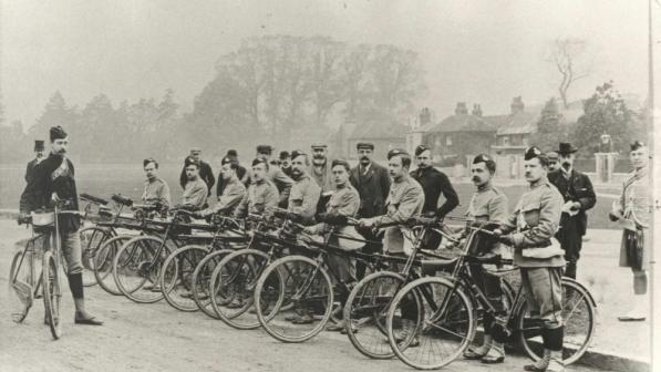 Cyclist Battalion from WW1